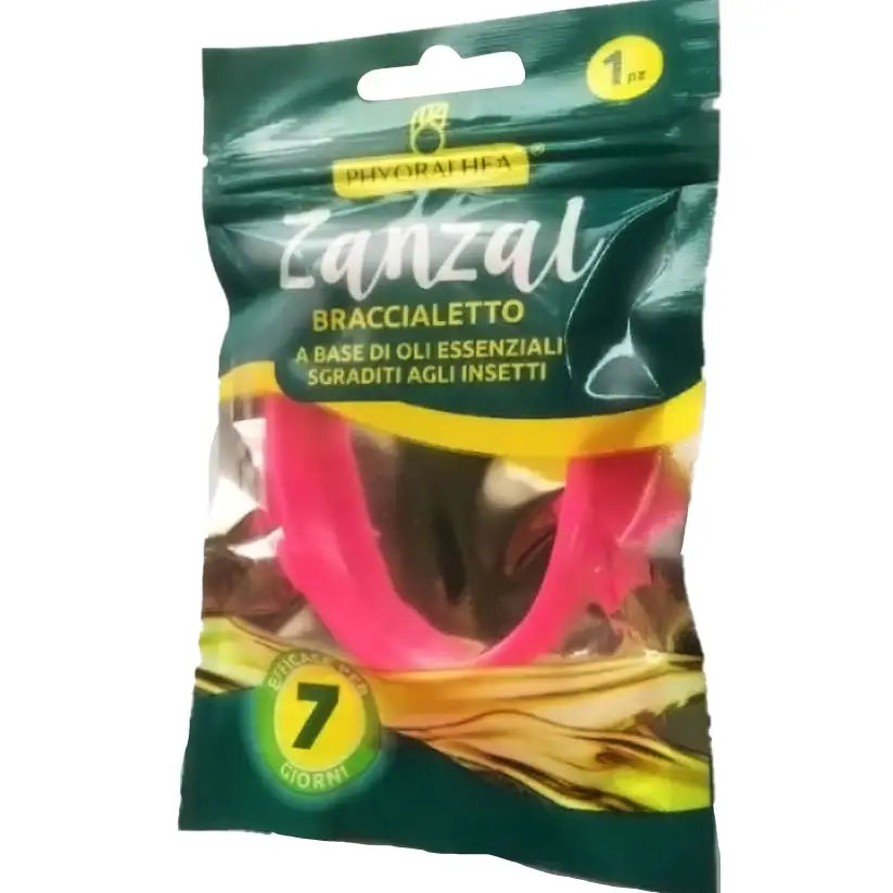 Bracelet anti-moustiques parfum citronnelle