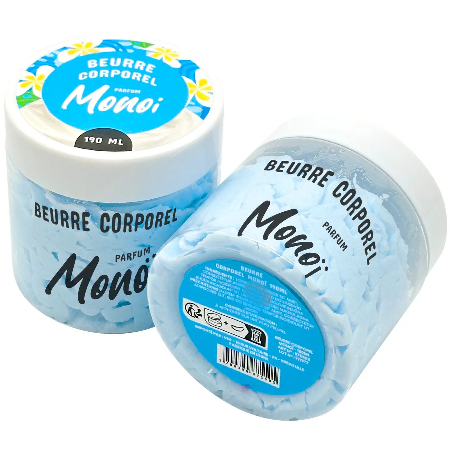 Beurre Corporel fouetté - 190ml - Senteur Monoï