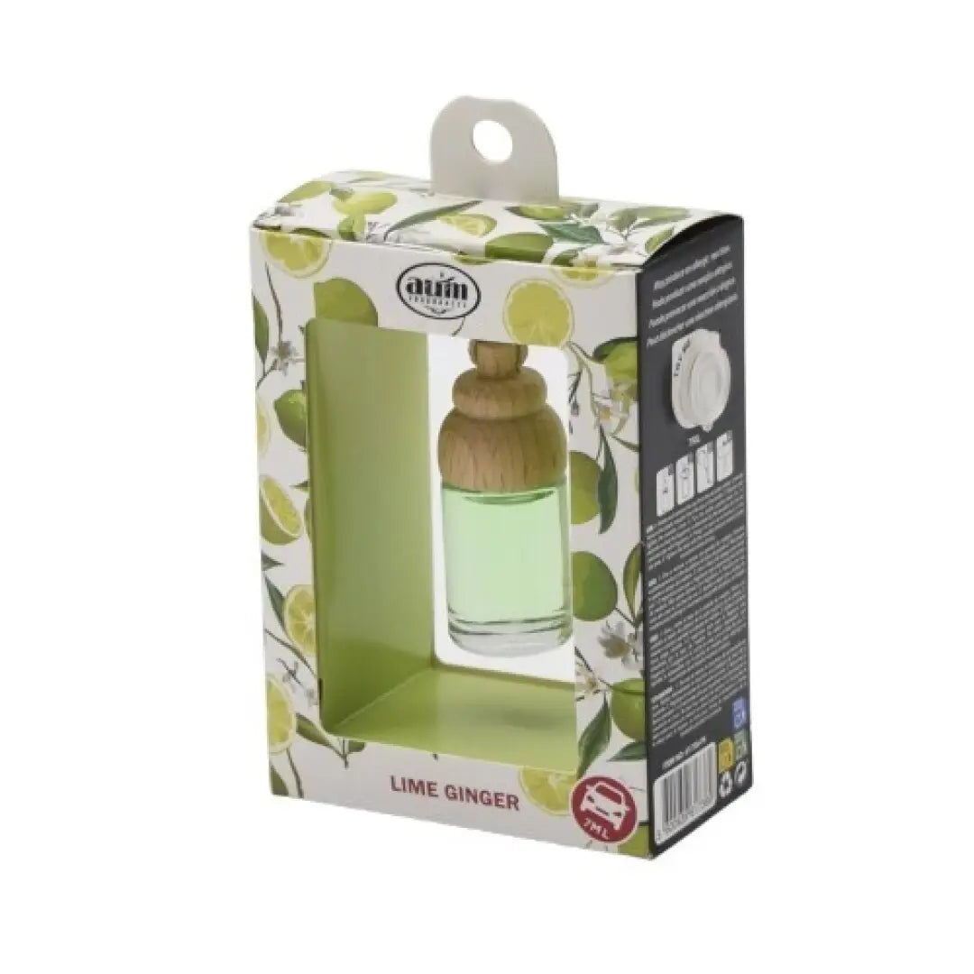 Désodorisant voiture Aum 7 ml Citron vert Gingembre