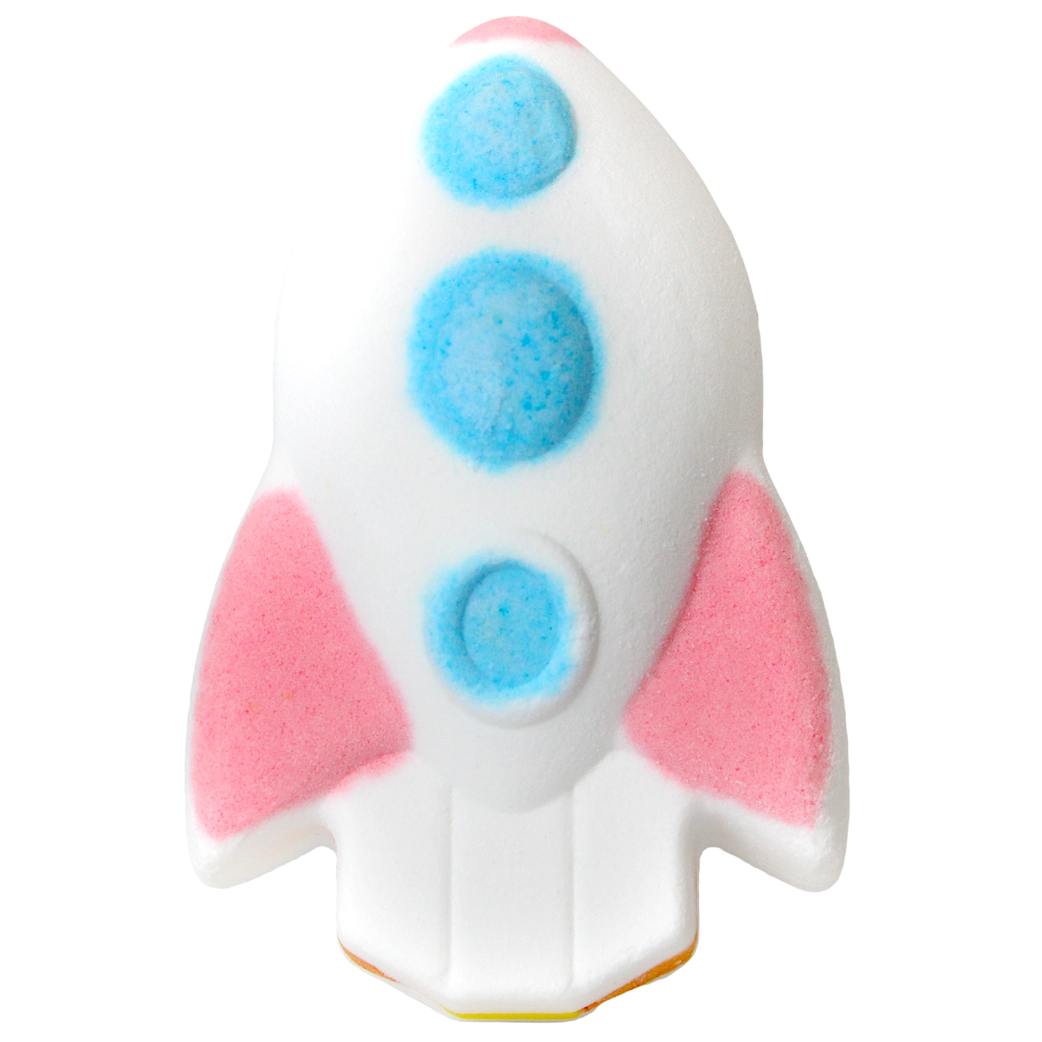 bombe de bain135 gr - Fusee effet arc en ciel - Senteur Monoï