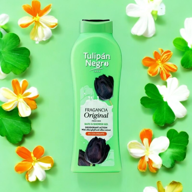 Gel douche TULIPAN NEGRO original 650 ml