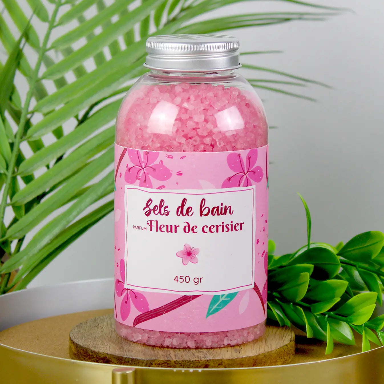Sel de bain 450 grs - Senteur Fleur de cerisier