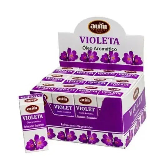 Essence aromatique liquide AUM 10 ml violet