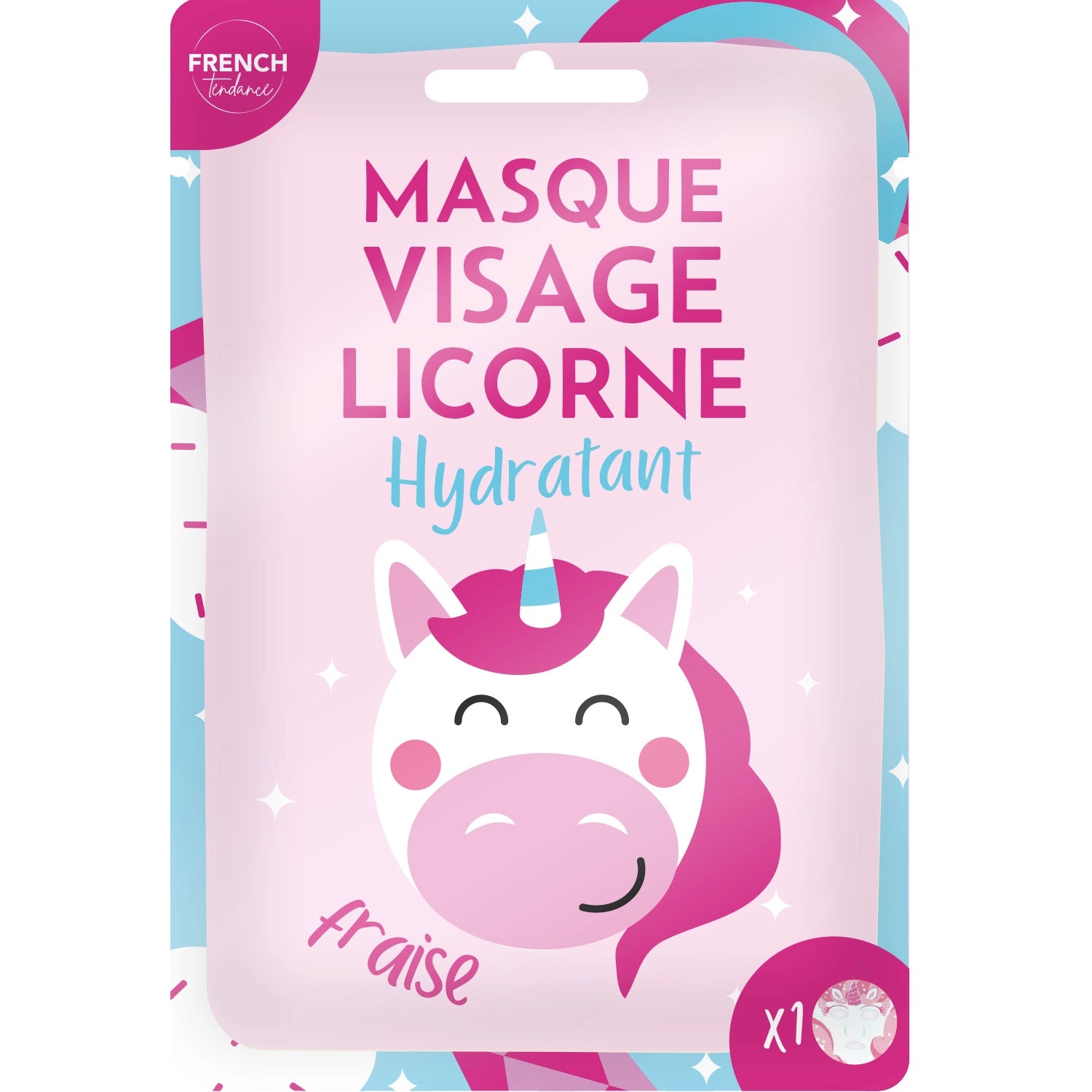 Masque Visage Licorne Hydratant